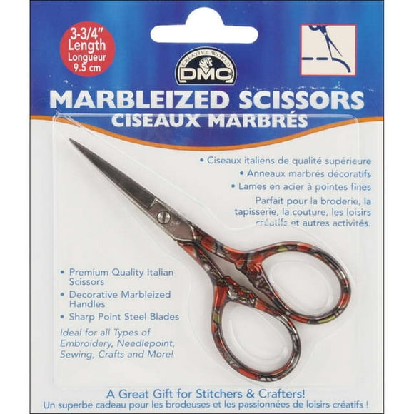 DMC 6128/3 Marbleized Scissor 3-3/4-Inch Golden Copper