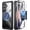 Black/Clear, variant on Poetic Guardian MagPro Case for Galaxy S26 Ultra 6.9", MagSafe Compatible | 20FT Mil-Grade Drop Tested | 2 Tempered Glass Screen Protector, Full Body Shockproof Phone Case for S26 Ultra, Black/Clear
