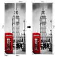thumbnail image 2 of unbranded Sticker Decorativo Impermeable Y Autoadhesivo Para Puertas Con Multicolor 3D, 2 of 7