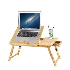 Ashata Nature Bamboo Folding Laptop Computer Notebook Table Bed
