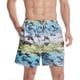 thumbnail image 2 of Men's Swim Trunks Colorful Quick Dry Beach Shorts Surf Board Male Clothing Pants, 2 of 5