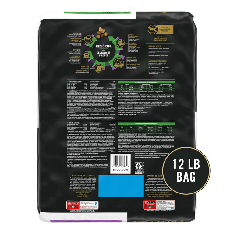 Purina Pro Plan Shredded Blend Hairball Indoor Dry Cat Food