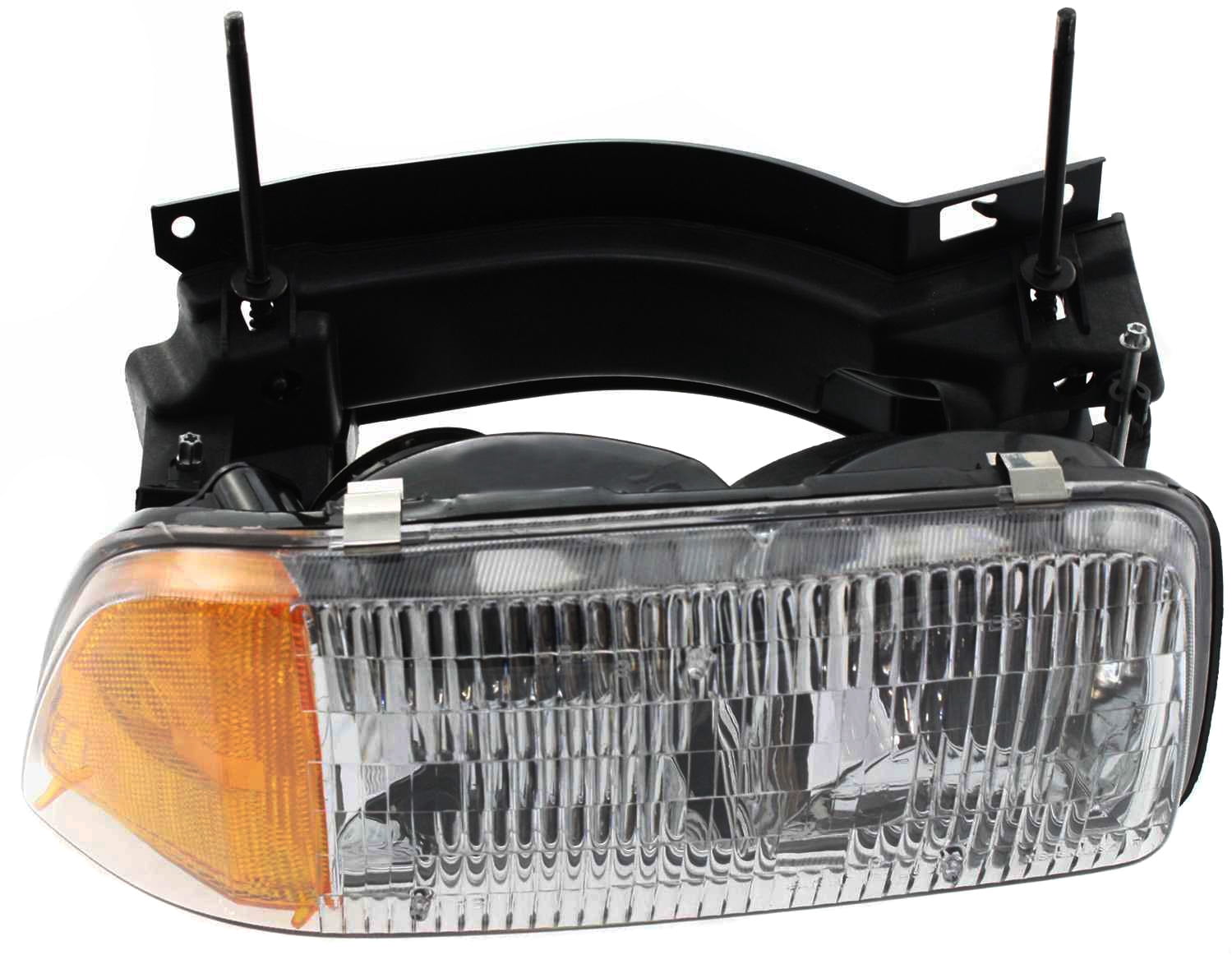 Headlight Compatible With 1994-1997 GMC Sonoma 1995-1997 Jimmy Right Passenger Halogen With bulb(s)
