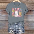 thumbnail image 1 of TaTaai Women's Easter Printed T Shirt Casual Short Sleeve Round Neck Soft Blouse Loose Fit Fashion Tops Graphic Tee for Spring Holiday Party Daily Wear Gift, 1 of 6