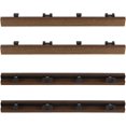 thumbnail image 3 of 1/12 ft. x 1 ft. Quick Deck Composite Deck Tile Straight Trim in Brazilian Ipe (4-Pieces/Box), 3 of 3