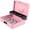Pink Combination Lock, variant on Cash Box with Money Tray and Combination Lock,Tiered, Cantilever Design,4 Bill / 5 Coin Slots,11.8" x 9.5" x 3.5",Black