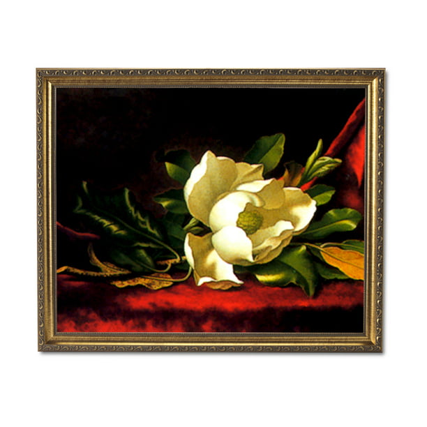 White Magnolia Flower Floral Contemporary Wall Picture