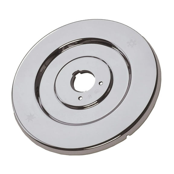 ROZYARD Stainless Steel Shower Faucet Cover Plate Accessory With Handle Fixtures