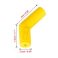 thumbnail image 2 of Unique Bargains Universal Orange Gear Shift Shifter Protector Cover Boot Cover Rubber Pad Cylindrical Anti Slip for Motorcycle, 2 of 5