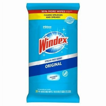 Windex Windex Blue Wipes 35% More Pack - 38ct 1 Pack