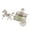 Green, variant on AOOOWER Antique Metal Carriage Sugar Canister Spices Jar For Kitchen Countertops Display