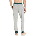 thumbnail image 2 of Champion Life Men's Rib Cuff Sleep Pants, Oxford Grey Heather w C Logo, Medium, 2 of 2