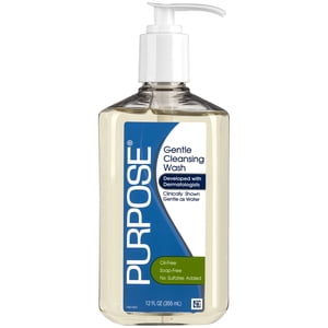 Purpose Gentle Cleansing Face Wash, 12 oz