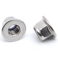 thumbnail image 4 of Tuercas De Seguridad Con Inserción De Nailon Con Brida M6-1.0 Tuercas De Seguridad Con Bridas Din 6926 Acero Inoxidable 18-8 (304) Acabado Brillante 50 Piezas, 4 of 4