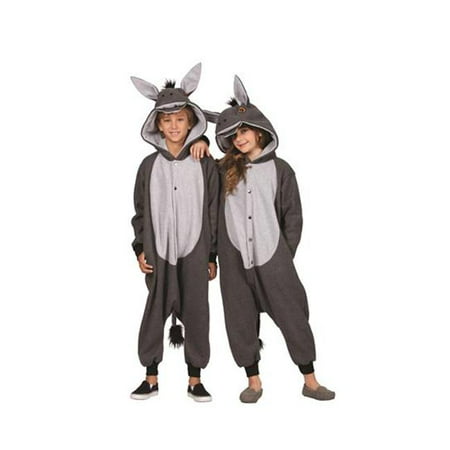 100 Acres Donkey Child Funsie Costume Dress - Large