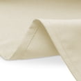 thumbnail image 5 of Lann's Linens 6' Trade Show Table Cover, Ivory - Open Back Fitted Tablecloth, 5 of 6