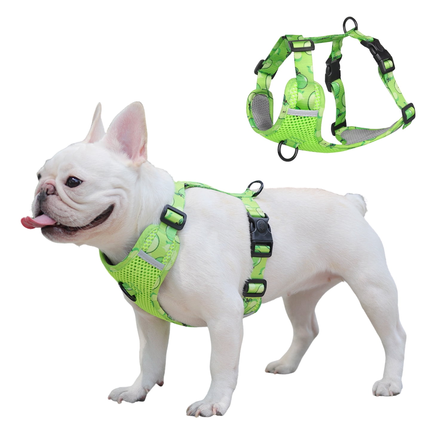 BT Bear Dog Harness Vest, No Pull Adjustable Reflective Puppy Harness