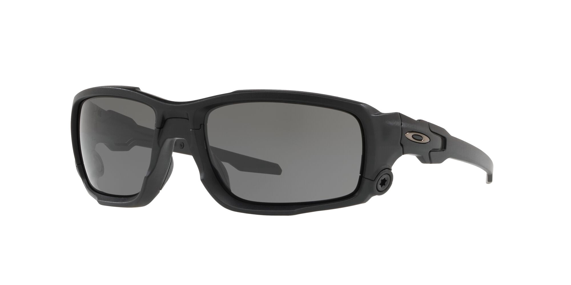 Oakley SI Ballistic Shocktube Prescription Safety Glasses, Size 61, Matte Black/Grey