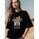 thumbnail image 3 of Women's T-Shirt,Short Sleeve Tee Shirts Casual Tops Spring Flower Camera Smile Crewneck T Shirt for Women, 3 of 8