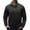 Black, variant on GigrtiJin Mens Quarter Zip Sweatshirt Long Sleeves Casual Collar Pullover Tops Fashion Solid Color Loose Blouse