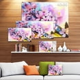 thumbnail image 3 of Fleurs de Cerisier Japonaises Aquarelle - Impression sur Toile Florale, 3 of 4
