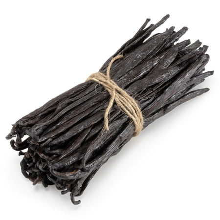Slofoodgroup Gourmet Vanilla Beans from Uganda - 1/4 lb Whole Bean Pods