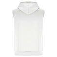 thumbnail image 5 of Wo-Fusoul Men's Sleeveless Hooded Vest Solid Color with Pockets Zip-Up 100% Polyester - Functional, Casual, Durable, 5 of 7