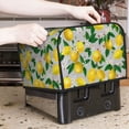 thumbnail image 7 of Pofeuu Lemon Seamless Pattern Oil Painting Effect Print Toaster Cover 4 Slice, Bread Dust Cover & Fingerprint Protection, Kitchen Small Appliance Covers(Toaster Cover), 7 of 7