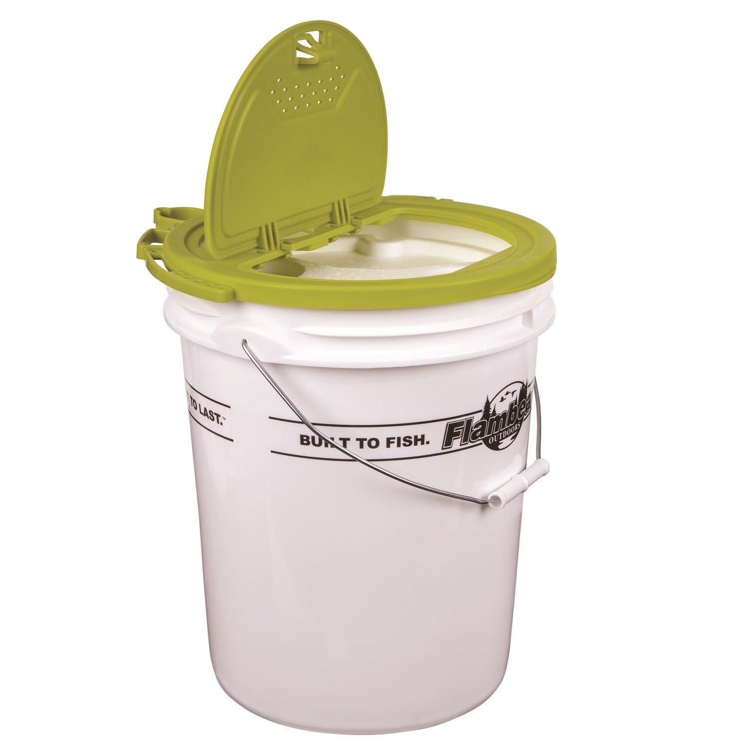Flambeau 5 Gal Insulated Bucket with Premium Bait Bucket Lid 