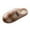 Khaki, variant on Unisex House Slippers Knit Memory Foam Anti-Skid Lined Bedroom Slippers for House Cartoon Pattern Fuzzy Plush Gifts for Him