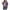 Purple, variant on jsaierl Women's Button Down Flannel Shirts Plaid Shacket Long Sleeve Collared Jacket Coats with Chest Pockets