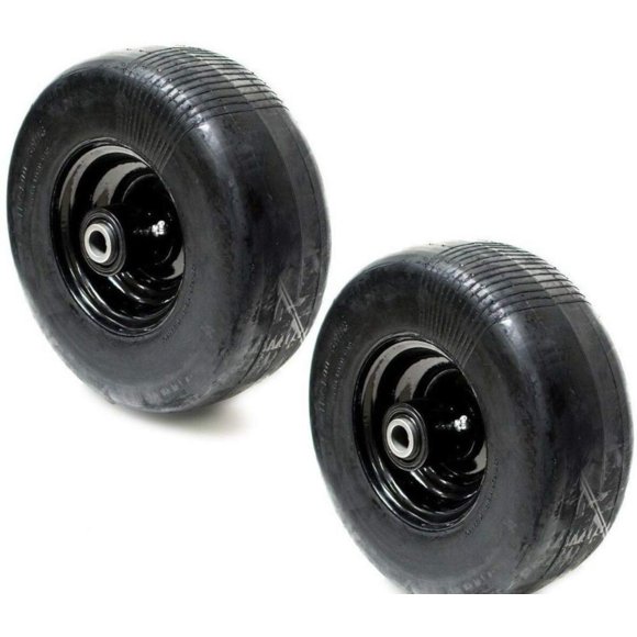 PROVENPART 2 Pack Front Solid Puncture Proof Tire Assembly Replaces Stander 72460026 No Flat 11x4x5