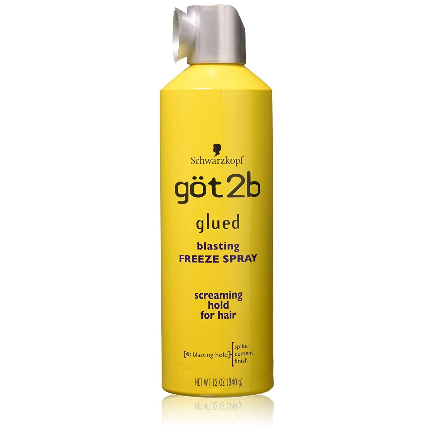 Got 2B Glued Blasting Freeze Spray Screaming Hold, 12 Oz. - Walmart