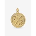 thumbnail image 1 of Pandora Charm con Medallón Extragrande con Flechas Cruzadas, Chapado en Oro de 14 Quilates., 1 of 5