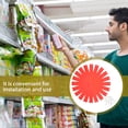 thumbnail image 2 of KAKOWELY retail display rack 10pcs Station Hanging Merchandise Strips with S Hooks Retail Display Strips Chip Rack Display Stand for Organizing Snacks Retail Stores Bars, 2 of 4