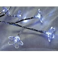 thumbnail image 3 of Lighted Branches LED Lighted Crystal Blossom Branch Bendable Battery Op. COOL WHITE, 3 of 3