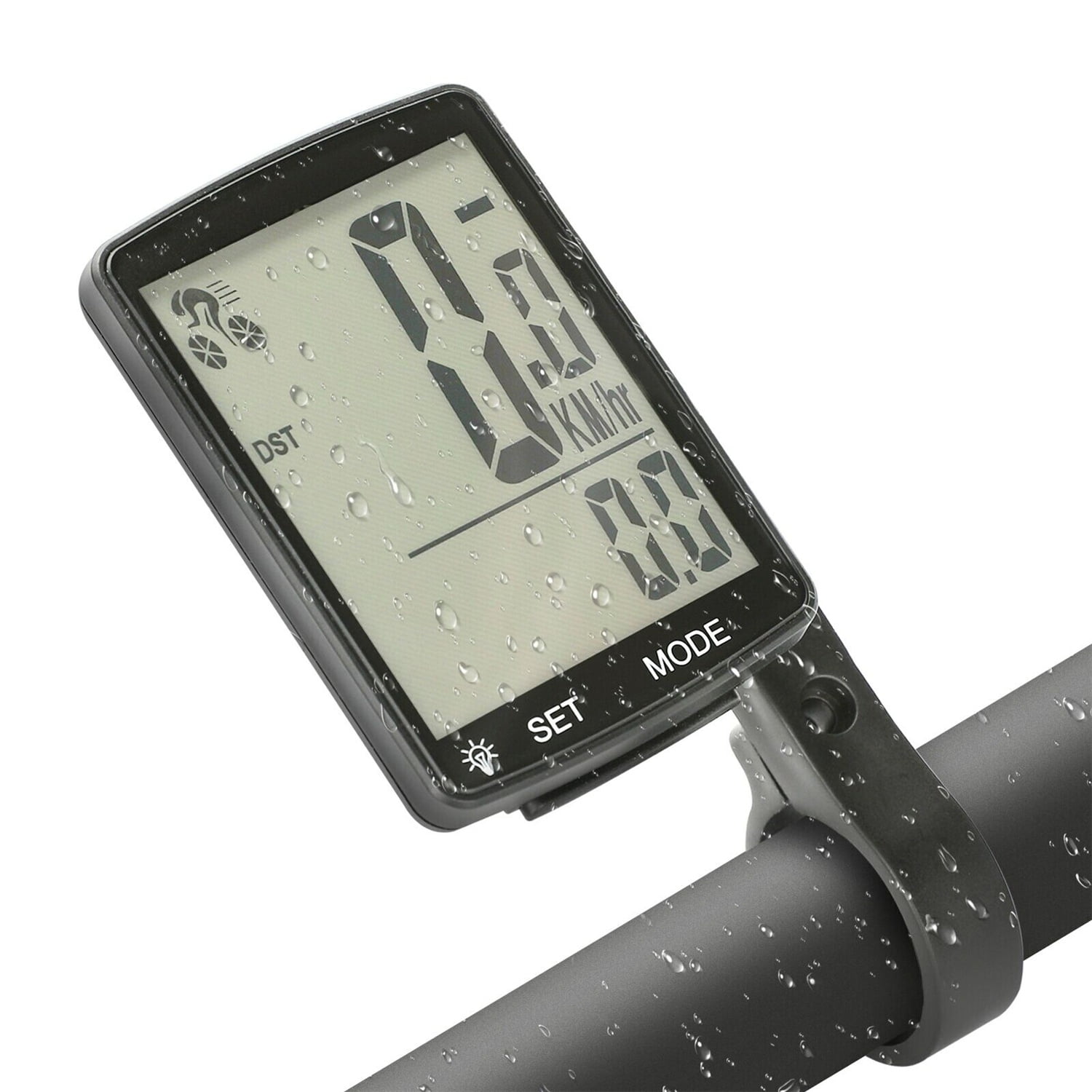 8 functions Odometer aplic Computer for Bicycle Waterproof Speedometer Cycling Computer for Bike speed Speed sensor