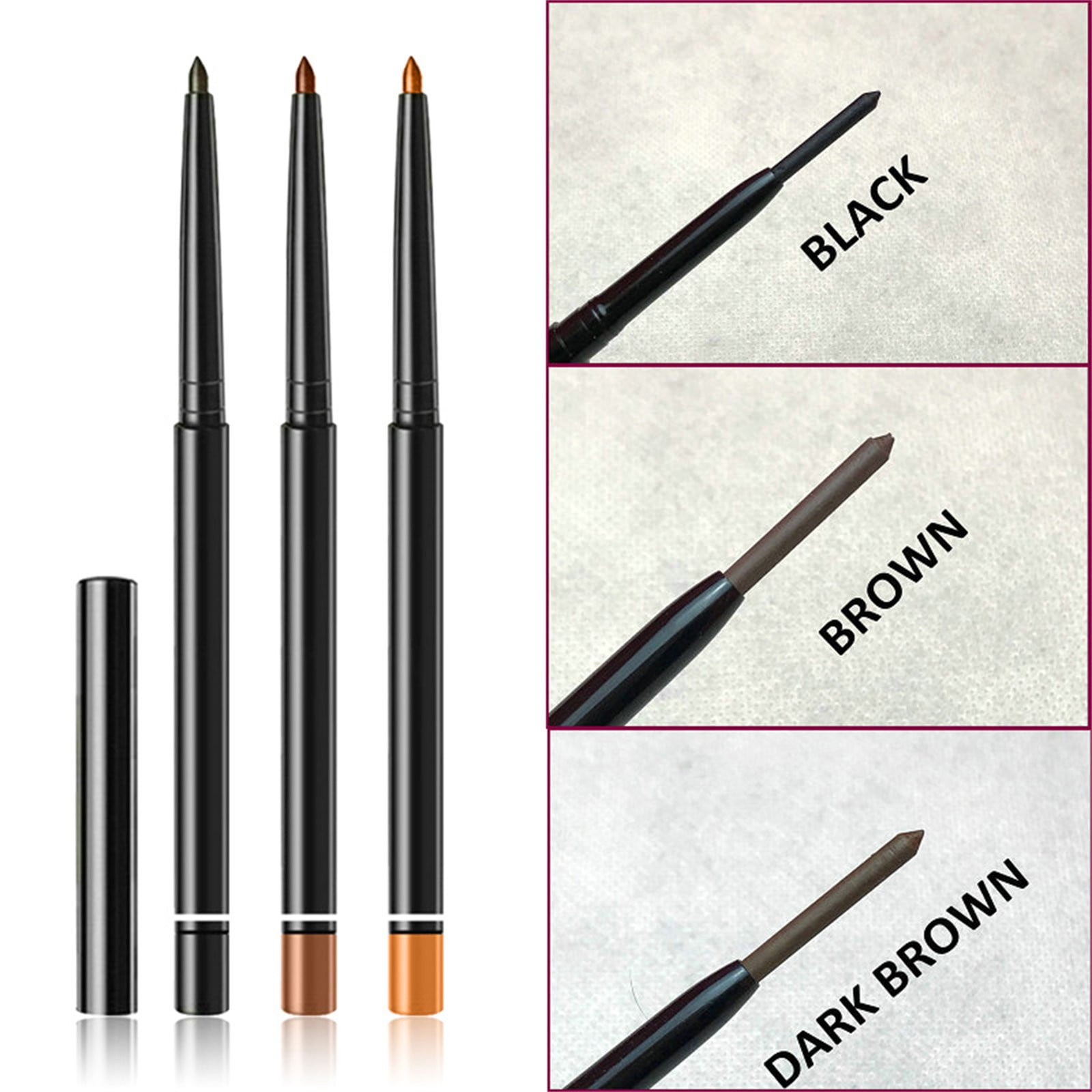 Glitter Liner for Eyes Pen for Eyebrow Mapping Organic Makeup Hard Candy Makeup Cosmetics Line Penetrate Eye Patch Lip Liner Pencil Milk Cosmetics Cat Line Big Eye Glitter Korean Korean Make up