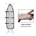 thumbnail image 4 of HELLHERO Strawberry Pattern Design Ironing Board Cover Durable Soft Fabric Elastic Edge Iron Board Cover Replacement Ironing Board Cover(Not Heat Resistant), 4 of 5