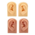 thumbnail image 1 of Acupuncture Silicone Ear Model,2 Pairs Silicone Ear Silicone Ear Model Simulated D Fake Ear Quality You Can Trust, 1 of 14