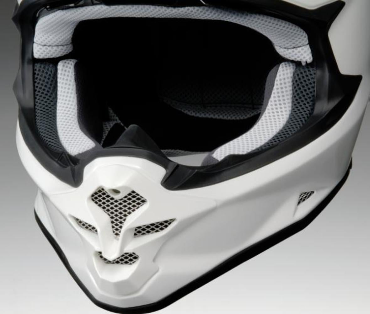Shoei VFXR Air Helmet Nose Cover White