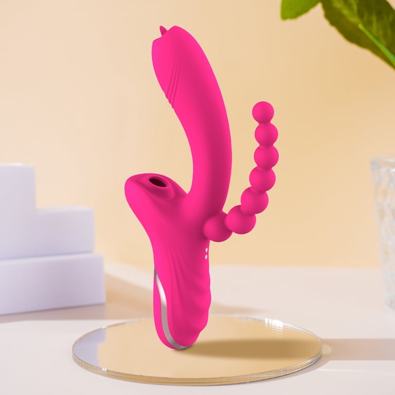 trojan sex toys Sexy Things Butterfly Stroker Thrusting Vibrator Purple-Suporadultproduct main image 1