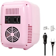Caynel Portable Thermoelectric 4 Liter Mini Fridge, Pink