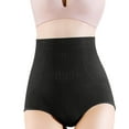 thumbnail image 2 of Bramtres Womens Underwear Seamless Underwear Women High Waisted Cotton Seamless Hip Lift Underwear Tummy Control Briefs Panties for Women High Waisted Underwear Compression Underwear Black M, 2 of 3