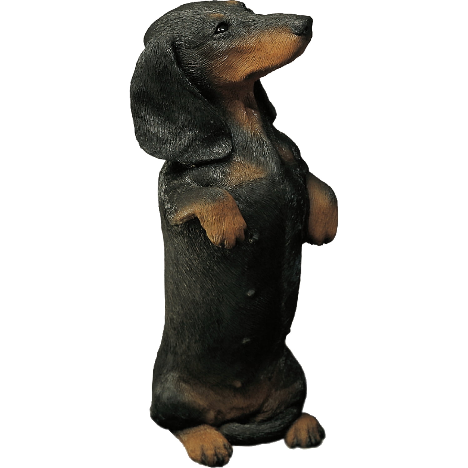 Sandicast Small Size Red Dachshund Sculpture Lying SS04406