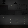 thumbnail image 5 of 4PCS Round Butterfly Cabinet Fluorescence Knob Glowing in the Dark Furniture Drawer Pulls Handle with Screws, 5 of 5