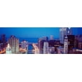 thumbnail image 2 of Bob Stefko 40x16 Gallery Wrapped Canvas Wall Art Titled - Chicago Skyline II, 2 of 4