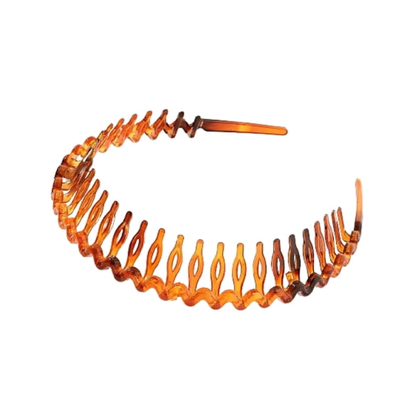 JIhuahe Non-Slip Toothed Headband for Bangs and Broken Hair, Invisible Grippy Hair Band, Women's Hair Accessory for Styling and Hold
