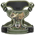 thumbnail image 1 of Arnés para perros HEELE sin tirones, ajustable, reflectante, camuflaje verde S, 1 of 7