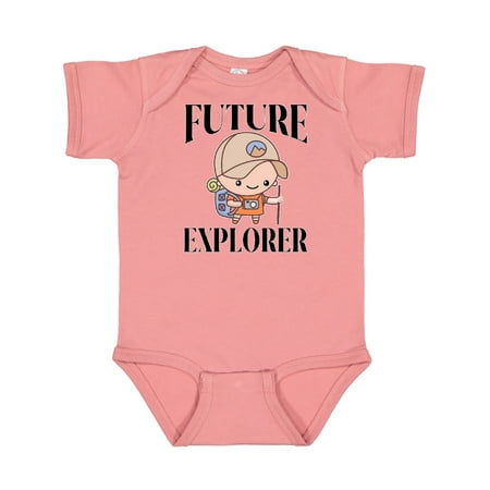 

Inktastic Hiking Backpacking Future Explorer Gift Baby Boy Bodysuit